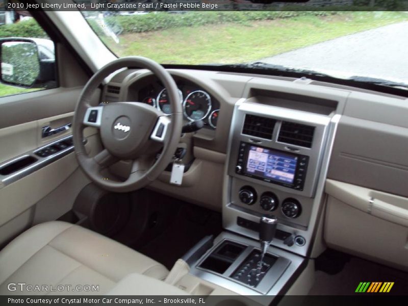 Light Graystone Pearl / Pastel Pebble Beige 2010 Jeep Liberty Limited