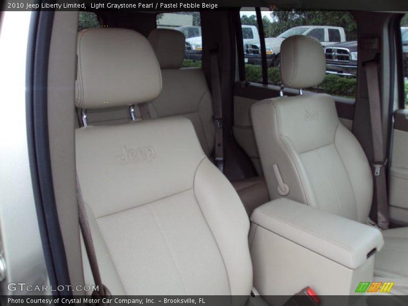 Light Graystone Pearl / Pastel Pebble Beige 2010 Jeep Liberty Limited