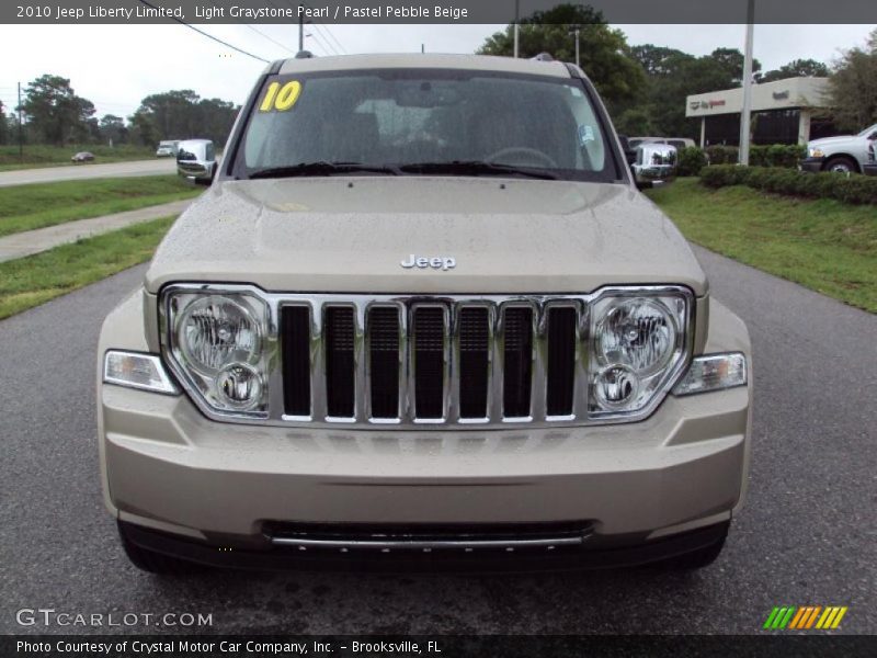 Light Graystone Pearl / Pastel Pebble Beige 2010 Jeep Liberty Limited