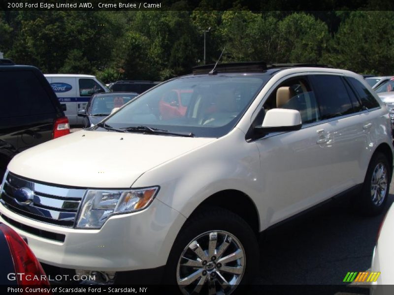 Creme Brulee / Camel 2008 Ford Edge Limited AWD
