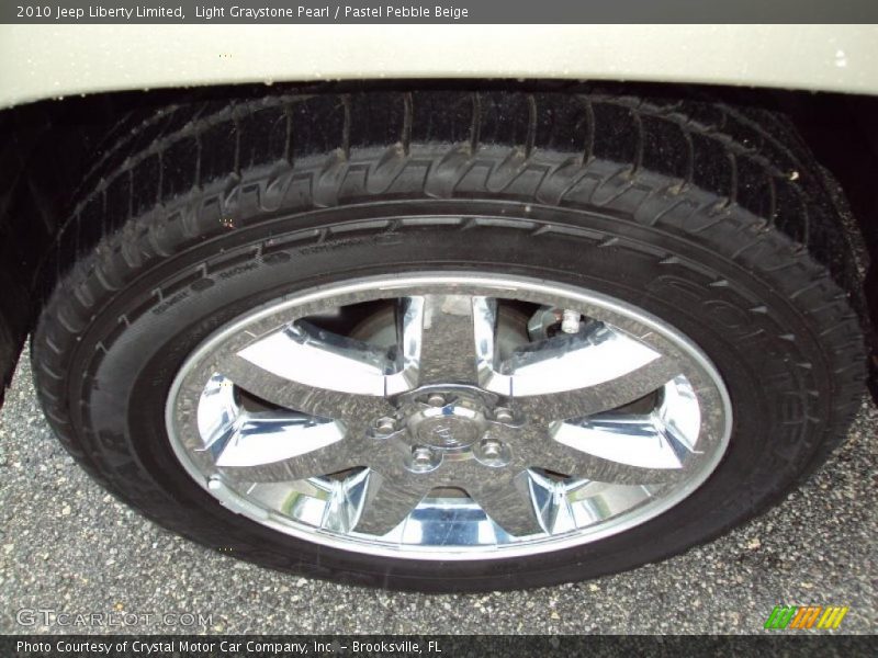 Light Graystone Pearl / Pastel Pebble Beige 2010 Jeep Liberty Limited