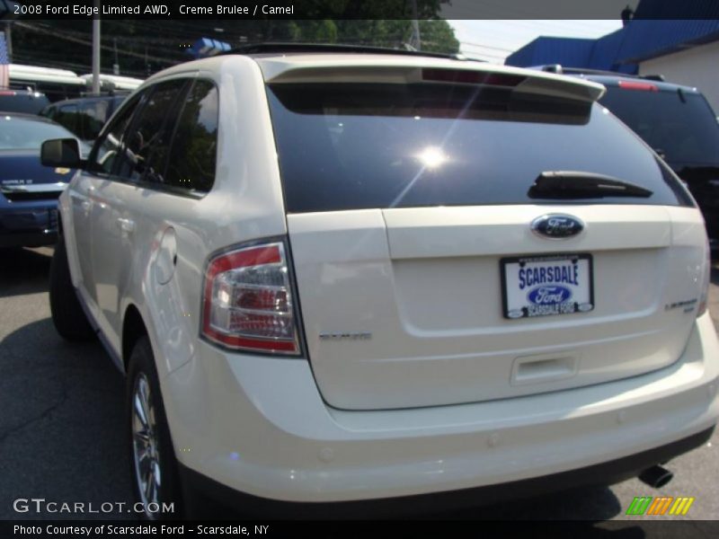 Creme Brulee / Camel 2008 Ford Edge Limited AWD