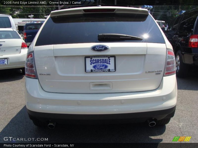 Creme Brulee / Camel 2008 Ford Edge Limited AWD