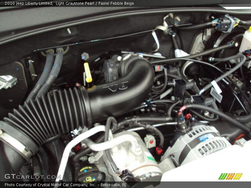 Light Graystone Pearl / Pastel Pebble Beige 2010 Jeep Liberty Limited