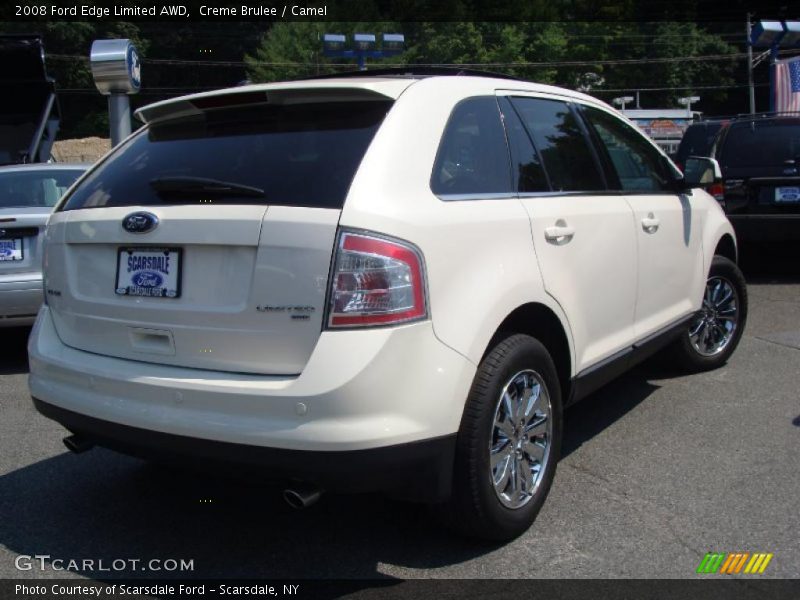 Creme Brulee / Camel 2008 Ford Edge Limited AWD