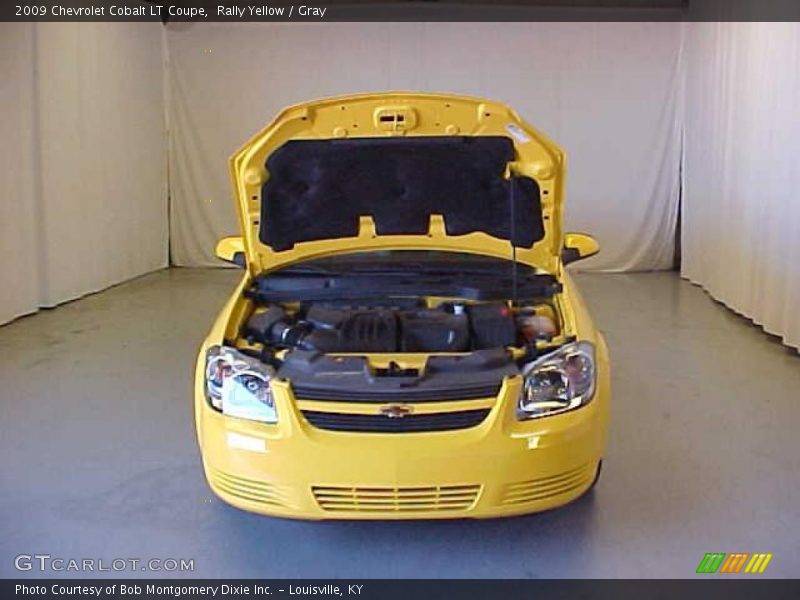 Rally Yellow / Gray 2009 Chevrolet Cobalt LT Coupe