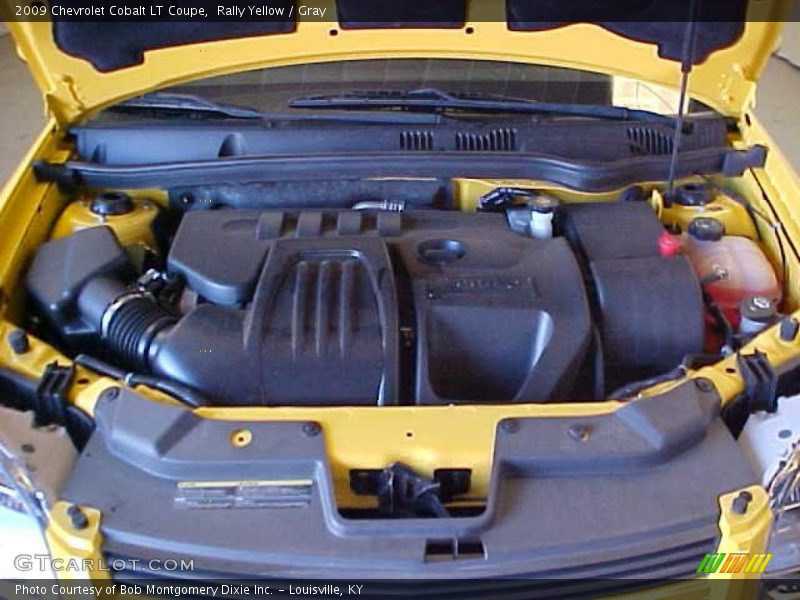Rally Yellow / Gray 2009 Chevrolet Cobalt LT Coupe