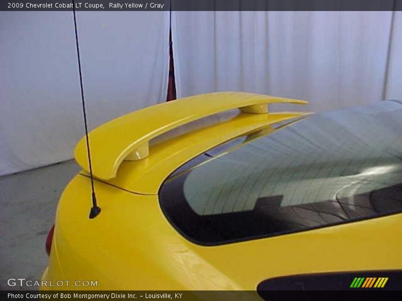 Rally Yellow / Gray 2009 Chevrolet Cobalt LT Coupe
