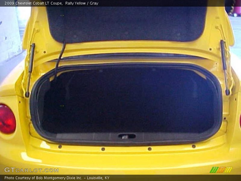Rally Yellow / Gray 2009 Chevrolet Cobalt LT Coupe
