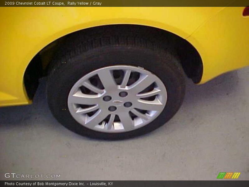 Rally Yellow / Gray 2009 Chevrolet Cobalt LT Coupe