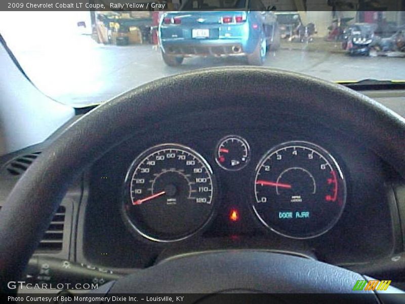 Rally Yellow / Gray 2009 Chevrolet Cobalt LT Coupe