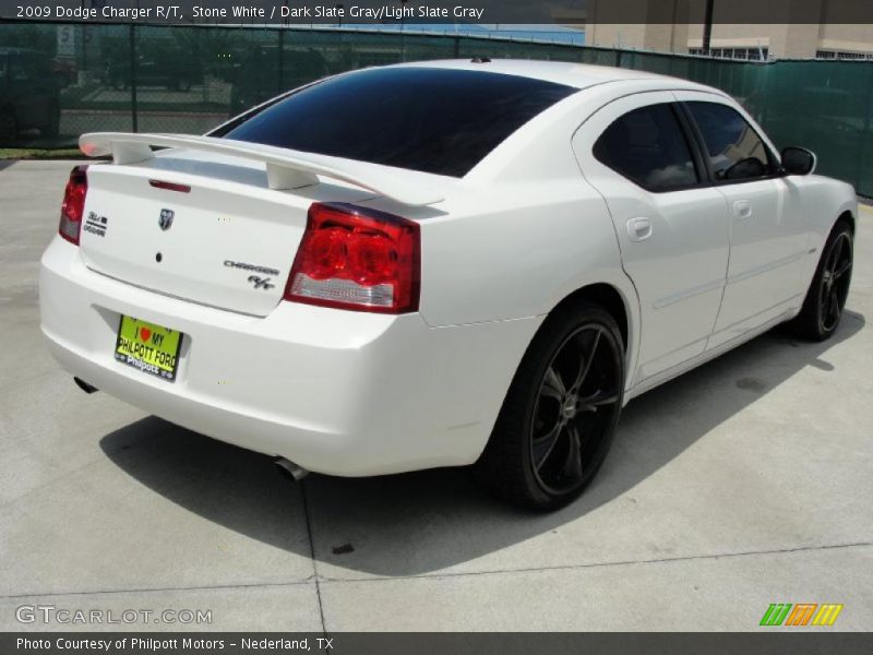 Stone White / Dark Slate Gray/Light Slate Gray 2009 Dodge Charger R/T