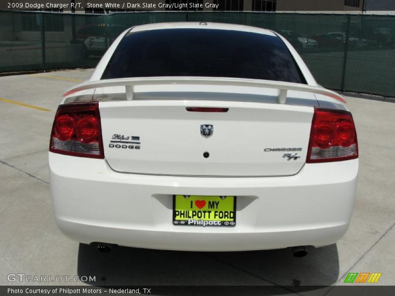 Stone White / Dark Slate Gray/Light Slate Gray 2009 Dodge Charger R/T