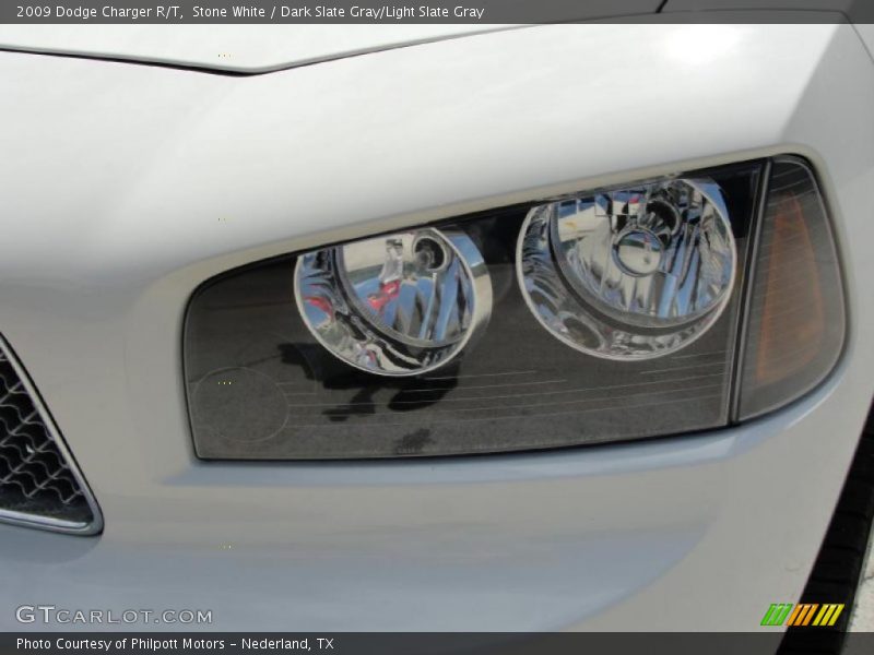 Stone White / Dark Slate Gray/Light Slate Gray 2009 Dodge Charger R/T