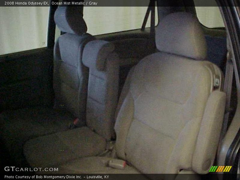 Ocean Mist Metallic / Gray 2008 Honda Odyssey EX