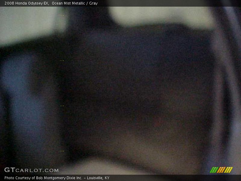 Ocean Mist Metallic / Gray 2008 Honda Odyssey EX
