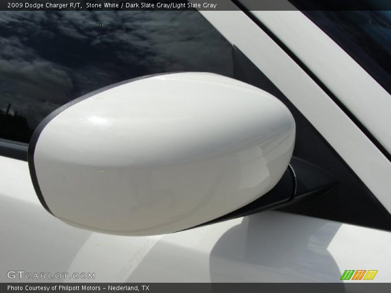 Stone White / Dark Slate Gray/Light Slate Gray 2009 Dodge Charger R/T