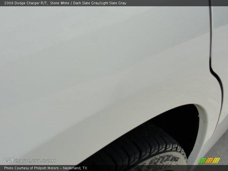Stone White / Dark Slate Gray/Light Slate Gray 2009 Dodge Charger R/T