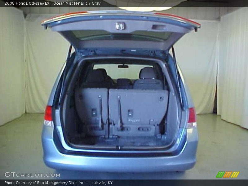 Ocean Mist Metallic / Gray 2008 Honda Odyssey EX