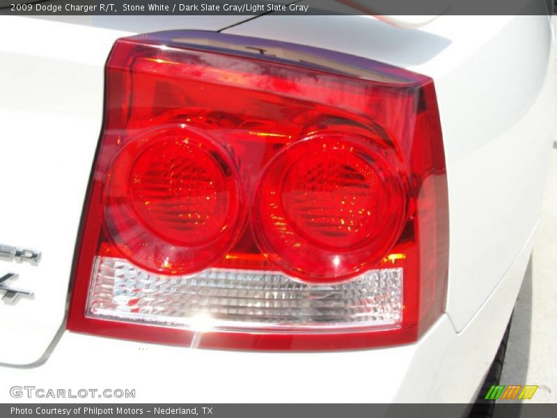 Stone White / Dark Slate Gray/Light Slate Gray 2009 Dodge Charger R/T