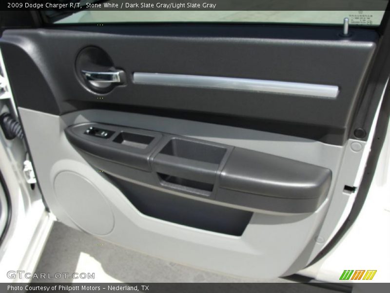 Stone White / Dark Slate Gray/Light Slate Gray 2009 Dodge Charger R/T