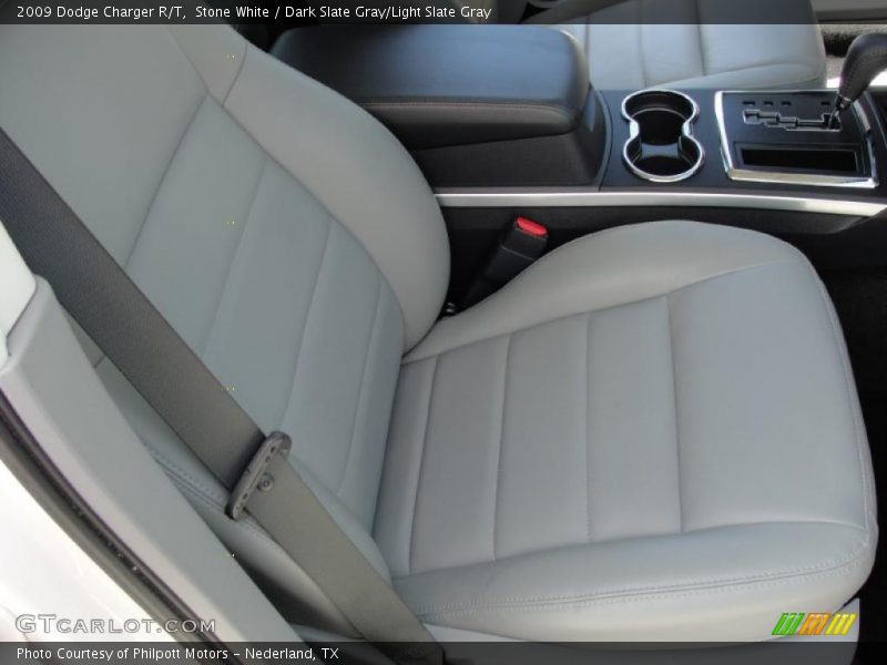 Stone White / Dark Slate Gray/Light Slate Gray 2009 Dodge Charger R/T