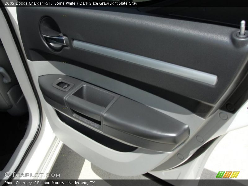 Stone White / Dark Slate Gray/Light Slate Gray 2009 Dodge Charger R/T