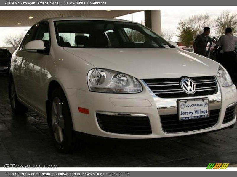 Candy White / Anthracite 2009 Volkswagen Jetta SE Sedan
