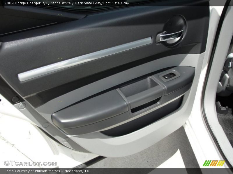 Stone White / Dark Slate Gray/Light Slate Gray 2009 Dodge Charger R/T