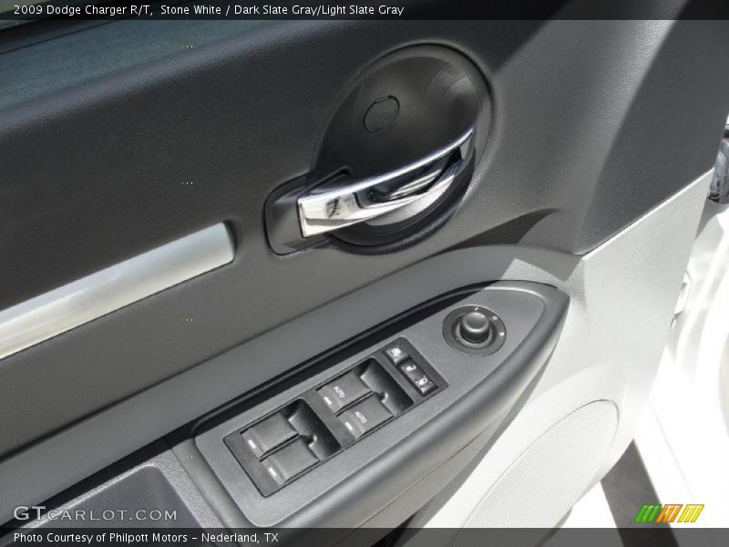 Stone White / Dark Slate Gray/Light Slate Gray 2009 Dodge Charger R/T