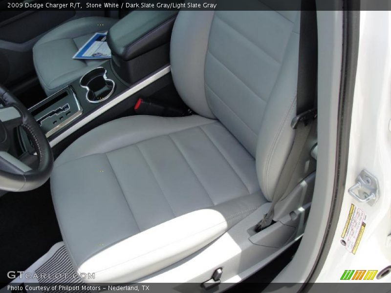 Stone White / Dark Slate Gray/Light Slate Gray 2009 Dodge Charger R/T