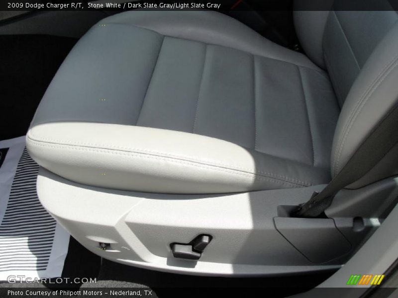 Stone White / Dark Slate Gray/Light Slate Gray 2009 Dodge Charger R/T