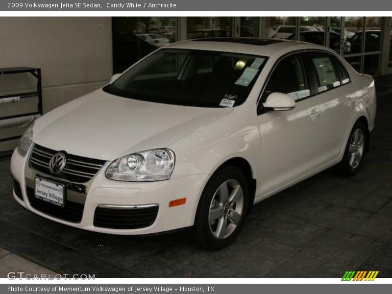 Candy White / Anthracite 2009 Volkswagen Jetta SE Sedan