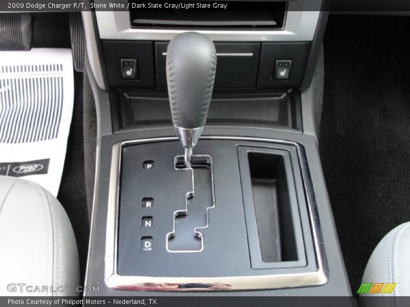 Stone White / Dark Slate Gray/Light Slate Gray 2009 Dodge Charger R/T