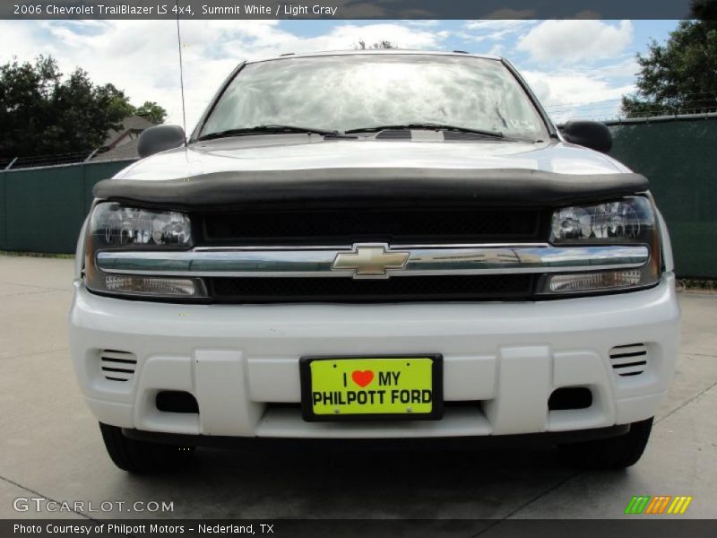 Summit White / Light Gray 2006 Chevrolet TrailBlazer LS 4x4