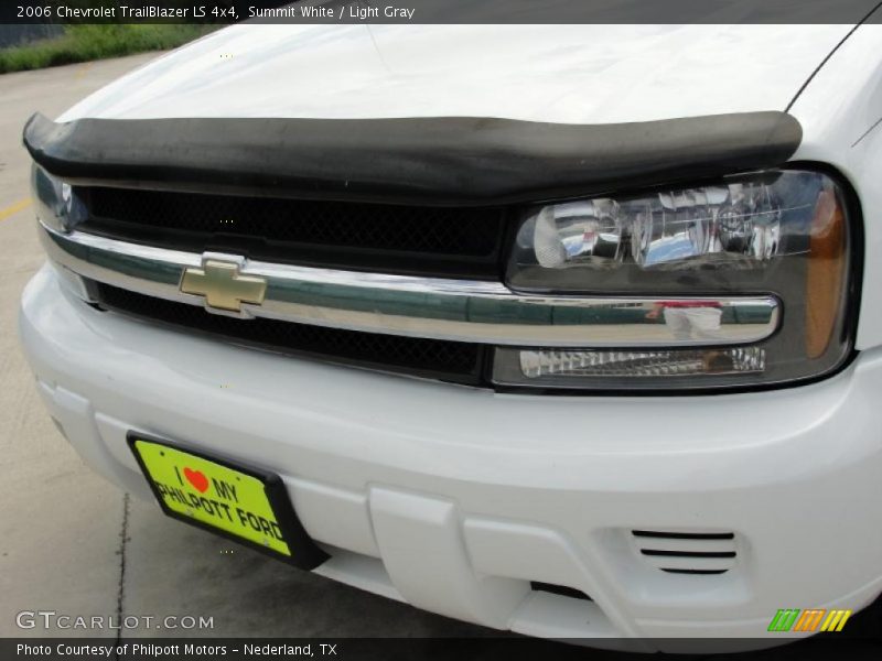 Summit White / Light Gray 2006 Chevrolet TrailBlazer LS 4x4