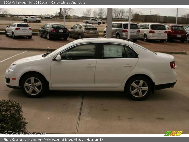 Candy White / Anthracite 2009 Volkswagen Jetta SE Sedan