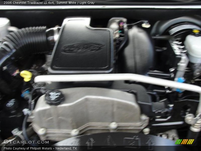 Summit White / Light Gray 2006 Chevrolet TrailBlazer LS 4x4
