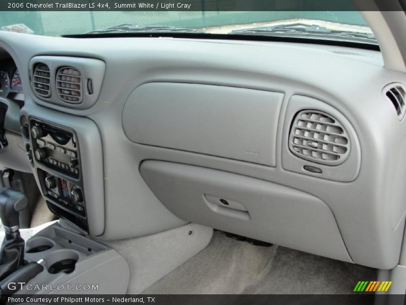 Summit White / Light Gray 2006 Chevrolet TrailBlazer LS 4x4