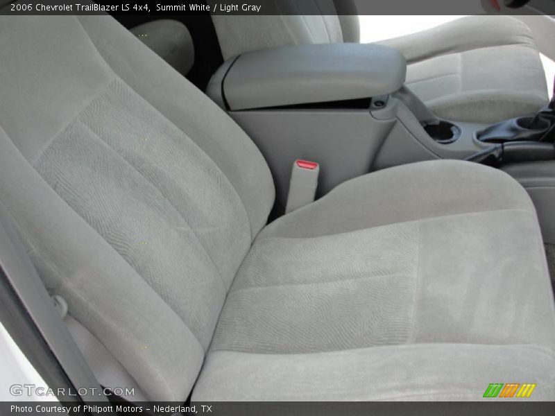 Summit White / Light Gray 2006 Chevrolet TrailBlazer LS 4x4