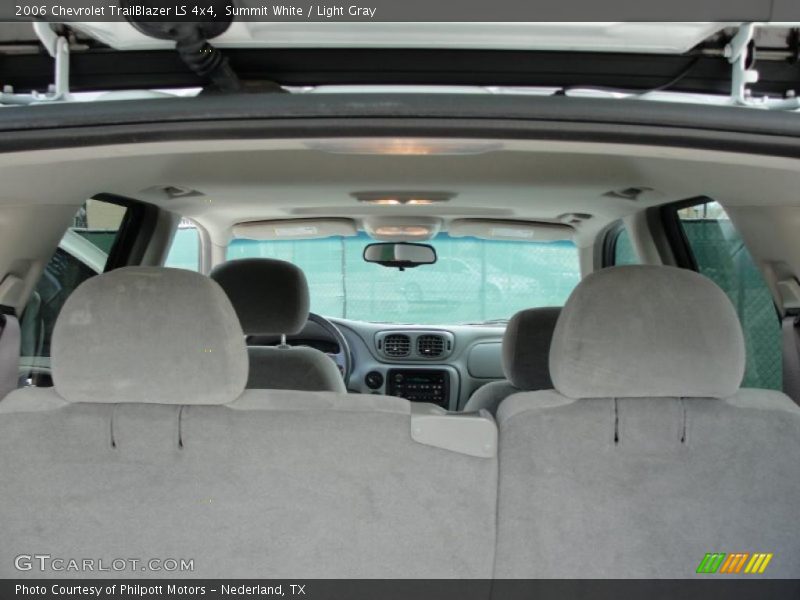 Summit White / Light Gray 2006 Chevrolet TrailBlazer LS 4x4