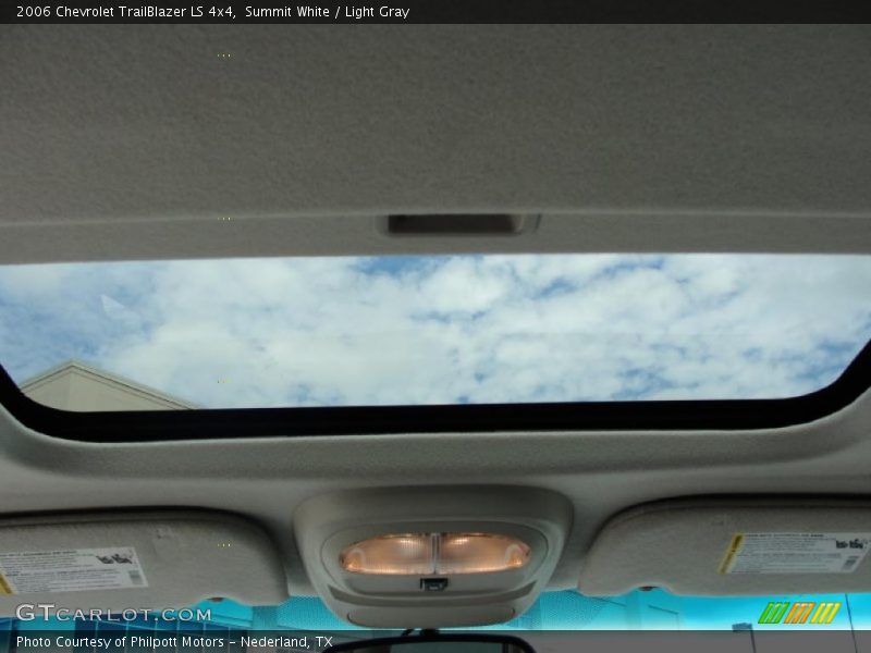 Summit White / Light Gray 2006 Chevrolet TrailBlazer LS 4x4