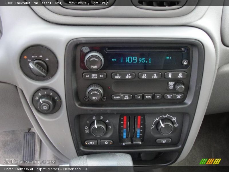Summit White / Light Gray 2006 Chevrolet TrailBlazer LS 4x4