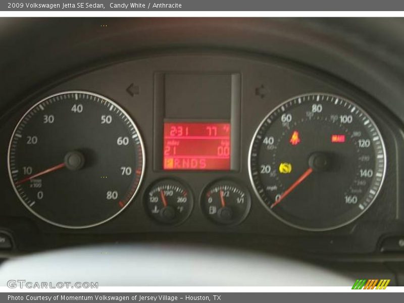 Candy White / Anthracite 2009 Volkswagen Jetta SE Sedan