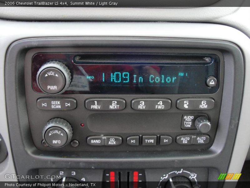 Summit White / Light Gray 2006 Chevrolet TrailBlazer LS 4x4