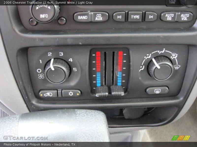Summit White / Light Gray 2006 Chevrolet TrailBlazer LS 4x4