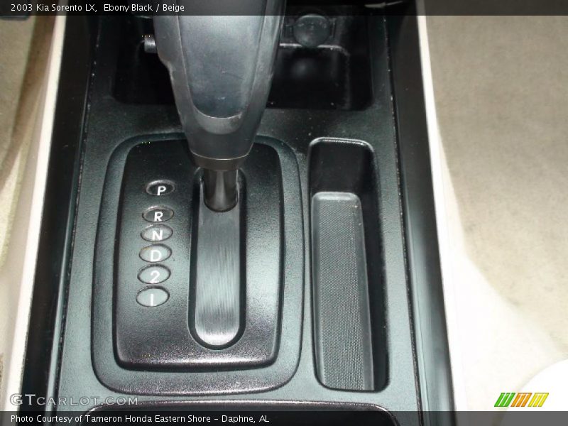 Ebony Black / Beige 2003 Kia Sorento LX