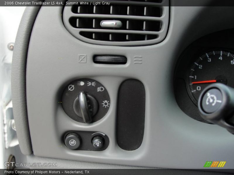 Summit White / Light Gray 2006 Chevrolet TrailBlazer LS 4x4