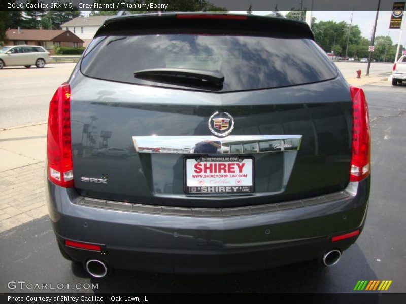 Gray Flannel / Titanium/Ebony 2010 Cadillac SRX V6