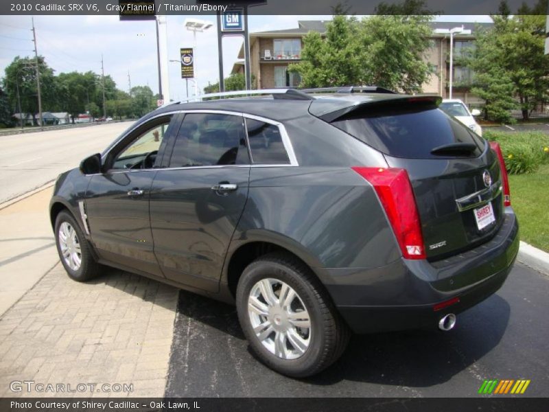 Gray Flannel / Titanium/Ebony 2010 Cadillac SRX V6